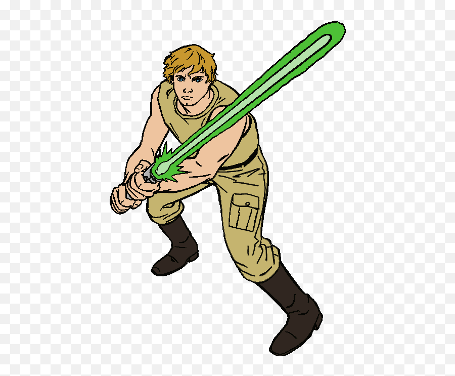 Star Wars Luke Skywalker Clipart - Clip Art Library Luke Skywalker Clip Art Png,Luke Skywalker Icon
