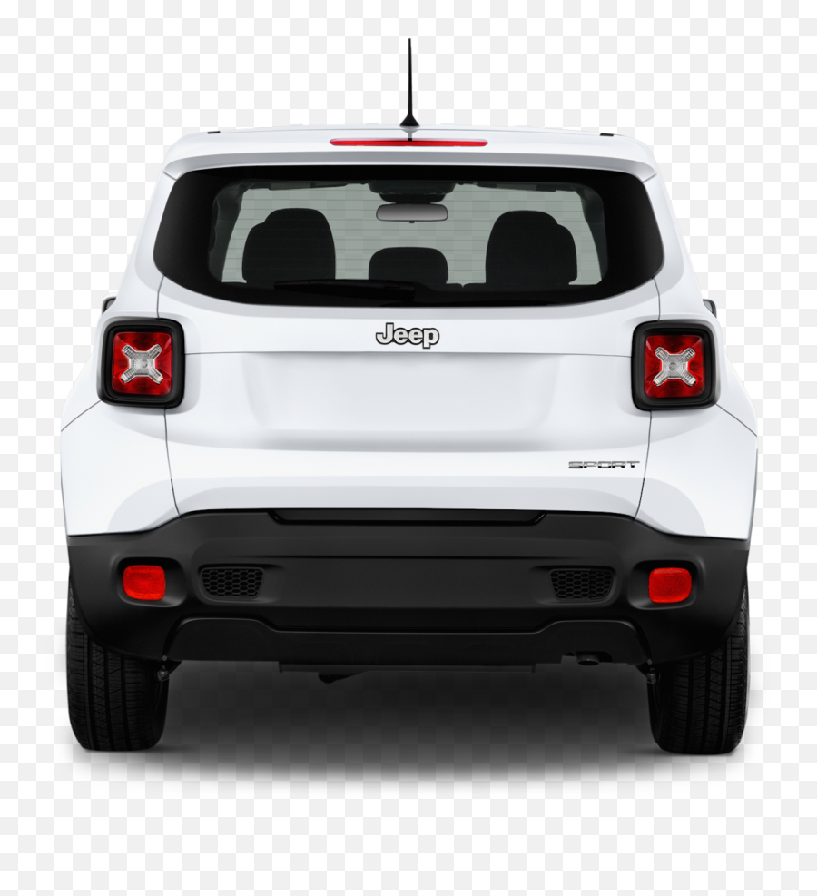 Download Compact Limited Trailhawk Sport Renegade Jeep Car - Jeep Renegade License Plate Frame Png,Back Of Car Png