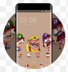 Colorful Theme Memes Art Minimalism - Derp Waluigi png