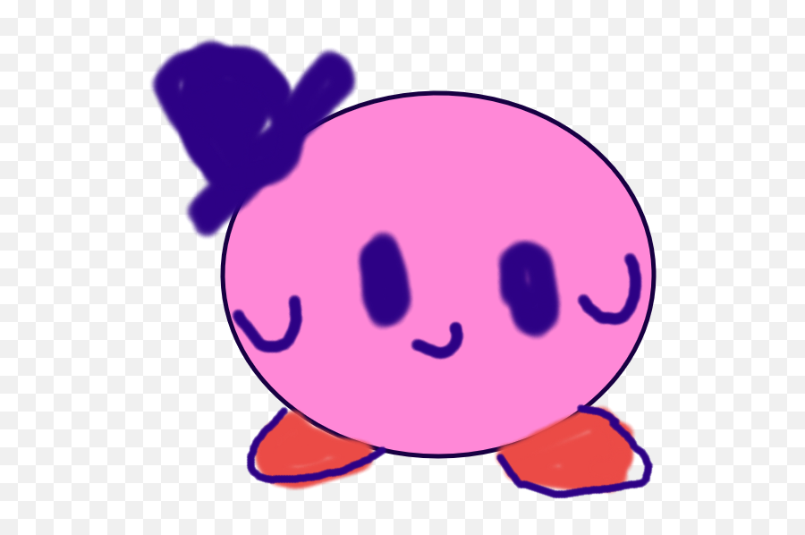 Kirby With Top Hat - Dot Png,Top Hat Icon