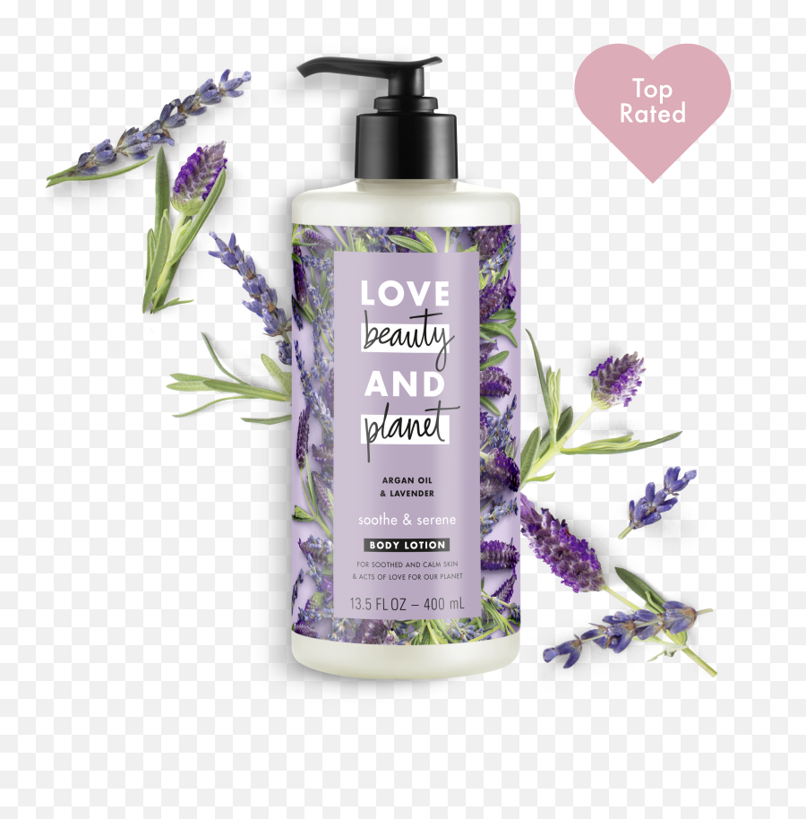 Argan Oil Lavender Body Lotion - Love Beauty And Planet Lotion Lavender Png,Lavendar Icon