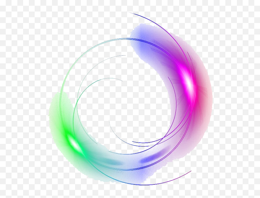 Glowing Circle Png Transparent Image - Png Circle Light Effect,Glow Transparent