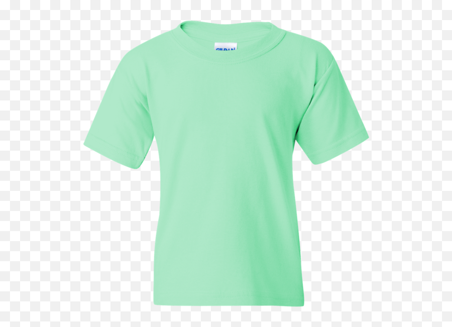 Mint Green T Shirt Plain Png - Blank Mint Green T Shirt,Green Shirt Png