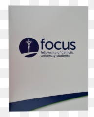 White Folder With Focus Logo - Fellowship Of Catholic University Students png