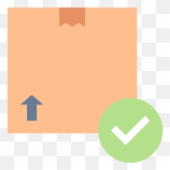 Confirm Shipping Ecommerce Logistic Box Package Free - Vertical png