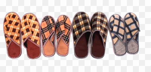 Download In Slippers - Drawing Full Size Png Image Pngkit,Slippers Png