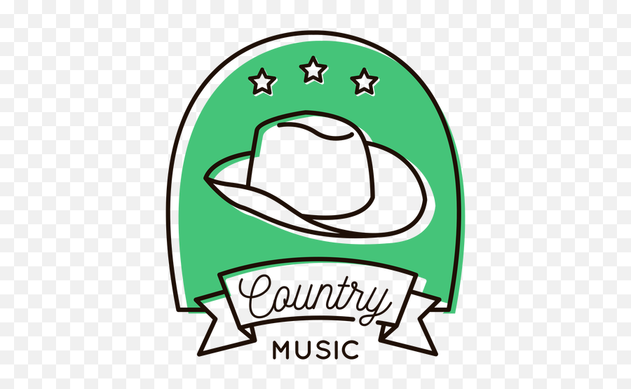 Cowboy Hat Country Music Symbol - Simbolo De Musica Country Png,Country Music Png