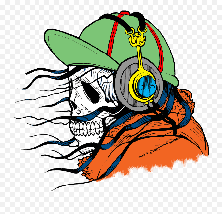 Grim Reaper Clipart Baseball - Cool Listen To Music Png,Grim Reaper Png