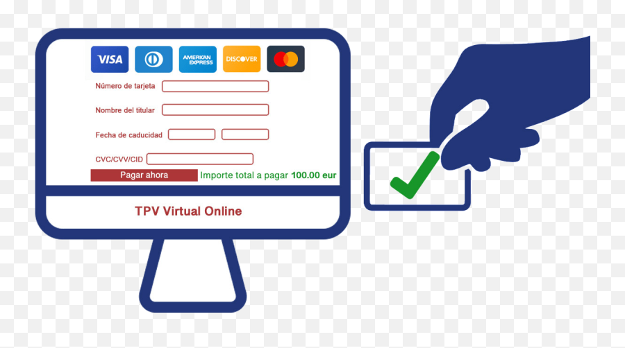 Instalación De Tpv Virtual - Lanzadera Online Tarjeta De Crédito Y Tpv Virtual Png,Tpv Icon