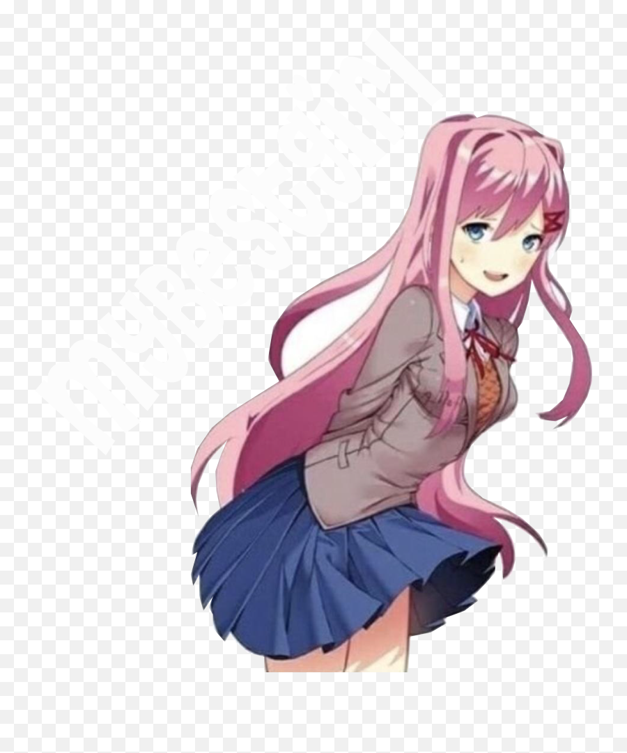 All The Best Girls Wear Braids Right Ulil - Braids R Transparent Doki Doki Literature Club Gif Png,Yuno Gasai Icon