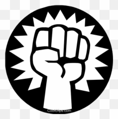 Fist Royalty Free Vector Clip Art Illustration - vc020280 Macos Settings Icon Png