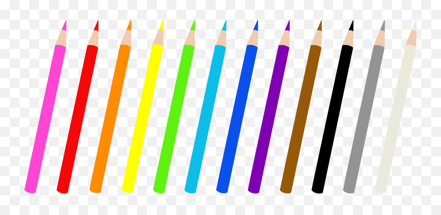 Colors Clipart Colored Pencil - Colored Pencil Clipart Png,Colored Pencils Png