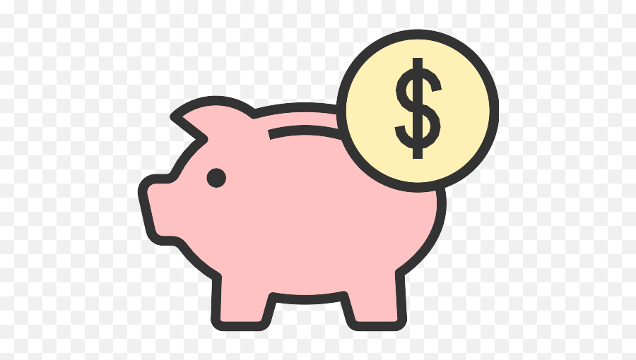 Piggy Bank Vector Svg Icon 175 - Png Repo Free Png Icons Money Euro Icon Png,Piggybank Icon