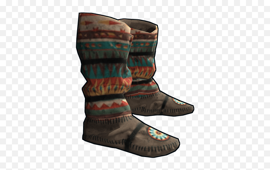 Native American Hide Shoes Rust Wiki Fandom - Native American Shoes Png,Slippers Icon