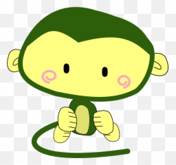 Monkey Clipart Female - Cute Monkey Png,Cute Monkey Png