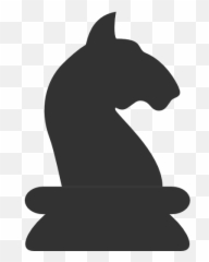 Knight Icon Png Ico Or Icns Free Vector Icons - Transparent Black Chess