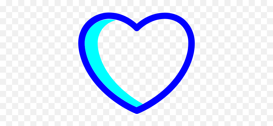 Blue - Like Vector Icons Free Download In Svg Png Format Blue Heart I Con,Like Icon