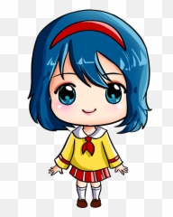 How To Draw An Anime Chibi Girl - Really Easy Drawing Tutorial Easy Chibi Drawing Tutorial Png,Anime Chibi Png