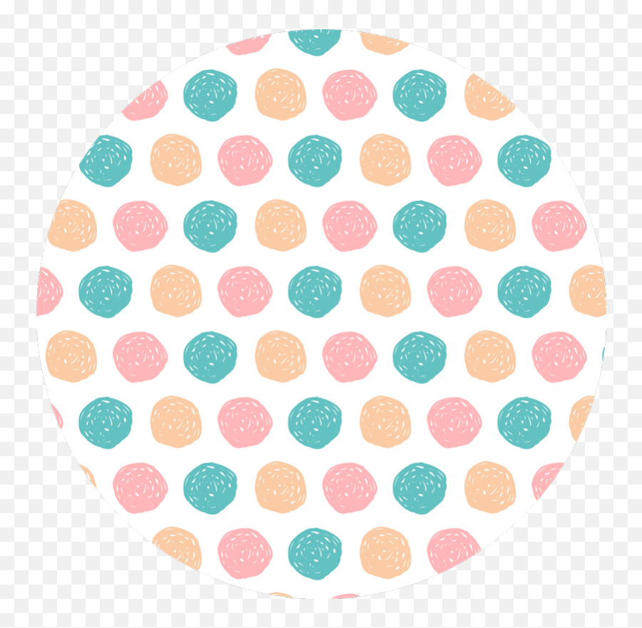 Personalizable Geometric Minimal Vinyl Carpet - Circle Png,Polka Dots Png