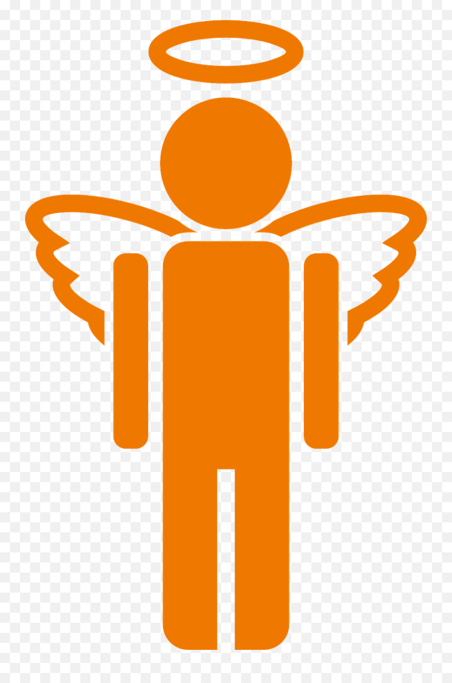 Angel Boy Wings - Free Vector Graphic On Pixabay Angel Clip Art Png,Angel Halo Png