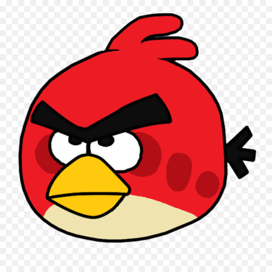 Download Hd Angry Birds Baby Red Bird - Colour Of Angry Bird Png,Red Bird Png