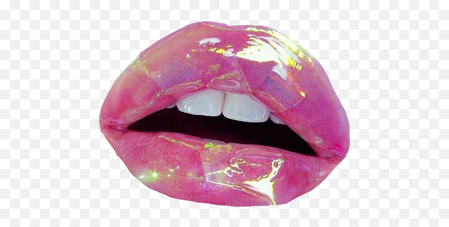 Lip Png Lippng Pngaesthetic Aesthetic Lipaesthetic Free - Holographic Aesthetic Lips,Lips Png