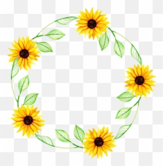 Free Png Watercolor Floral Wreath