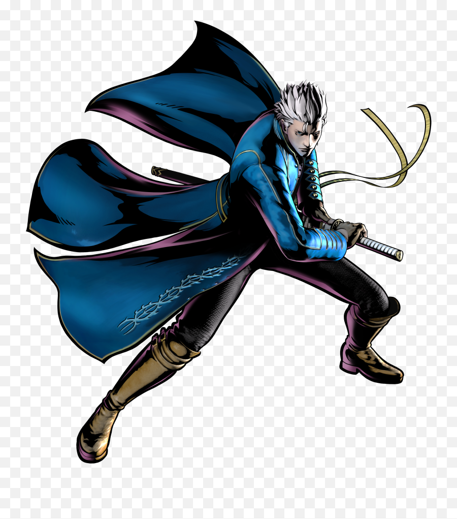 Ultimate Marvel Vs Capcom 3 Vergil Png Master Roshi