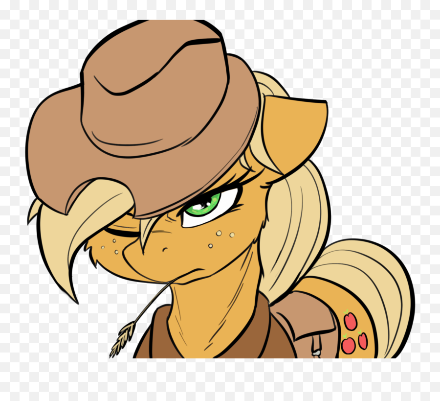 2034795 - Applejack Applejacku0027s Hat Artistalcor Cowboy Cartoon Png,Cowboy Hat Transparent Background