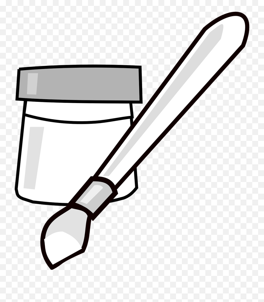 White Paint Cliparts Free Download Clip Art - Webcomicmsnet Red Paint Brush Clipart Png,Painting Clipart Png