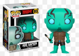 Hellboy - Abe Sapien Pop Vinyl Figure Funko Pop Abe Sapien Png,Hellboy Png