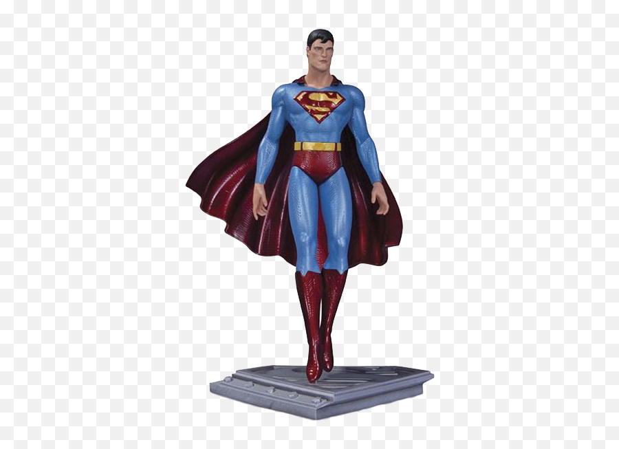 Superman Man Of Steel 9 Statue Moebius And Dc Comics - Dc Collectibles Superman Statue Png,Man Of Steel Logo Png