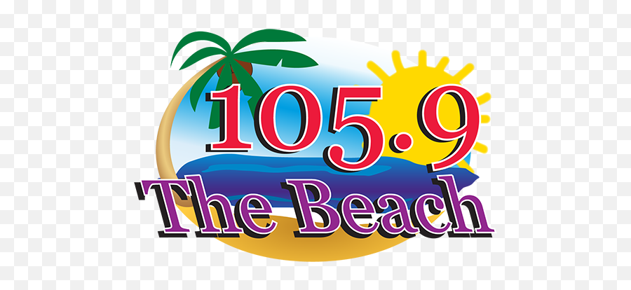 Listen To 1059 The Beach Live - Radio For All Generations Graphic Design Png,Beach Logo