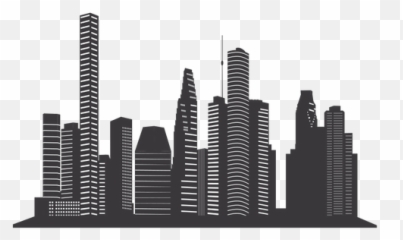 Heuston Skyline Silhouette - Transparent PNG u0026 SVG vector file Downtown Atlanta Png