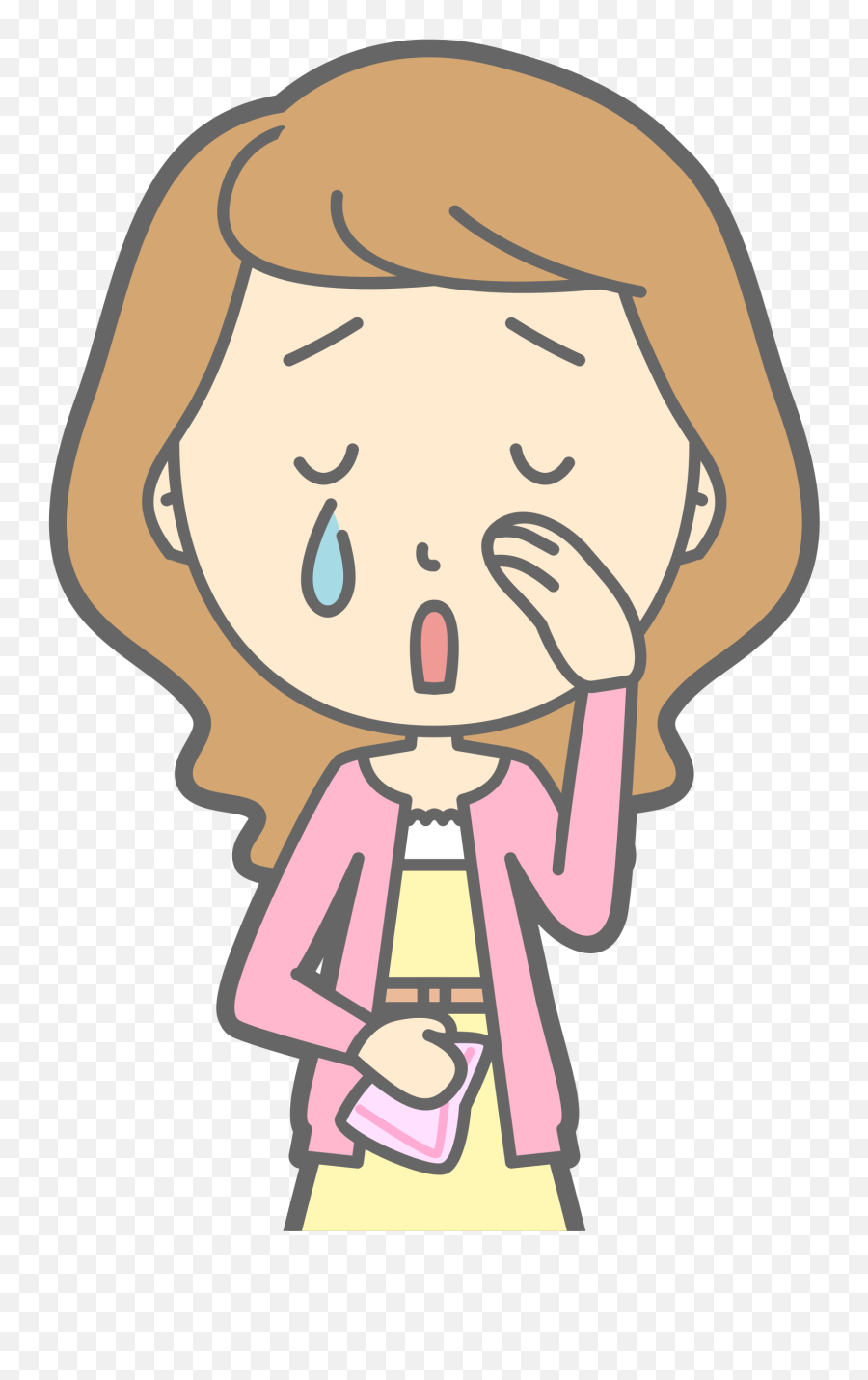 Transparent Person Crying Clipart - Mom Clipart Png,Crying Man Png