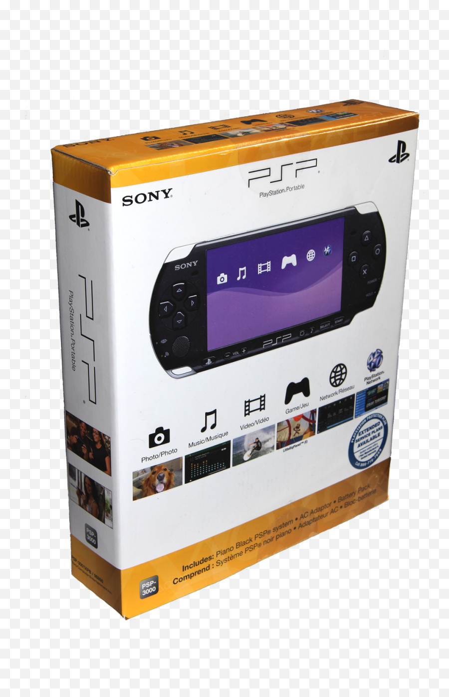 Psp 3000 In Box Transparent Png - Psp 3000 Box,Psp Png