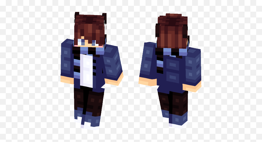 Download Cute Anime Boy Minecraft Skin For Free - Rick Grimes Minecraft Skin Png,Anime Boy Transparent