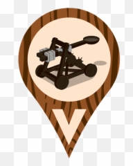 Clan Weapons U2013 Munzee Support - Illustration Png,Catapult Png