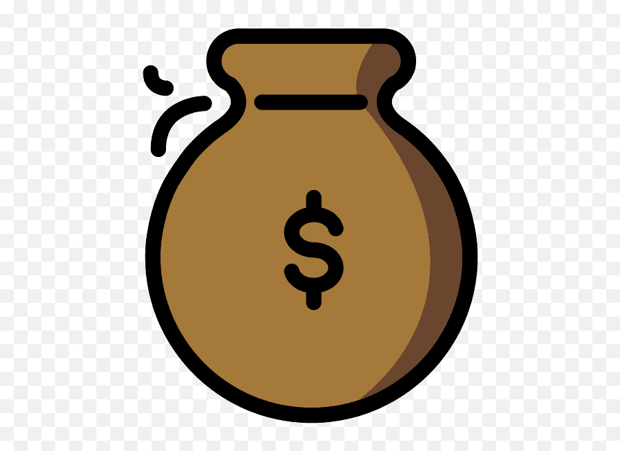 Money Bag Emoji Clipart - Open Money Bag Emoji Png,Money Bag Emoji Png