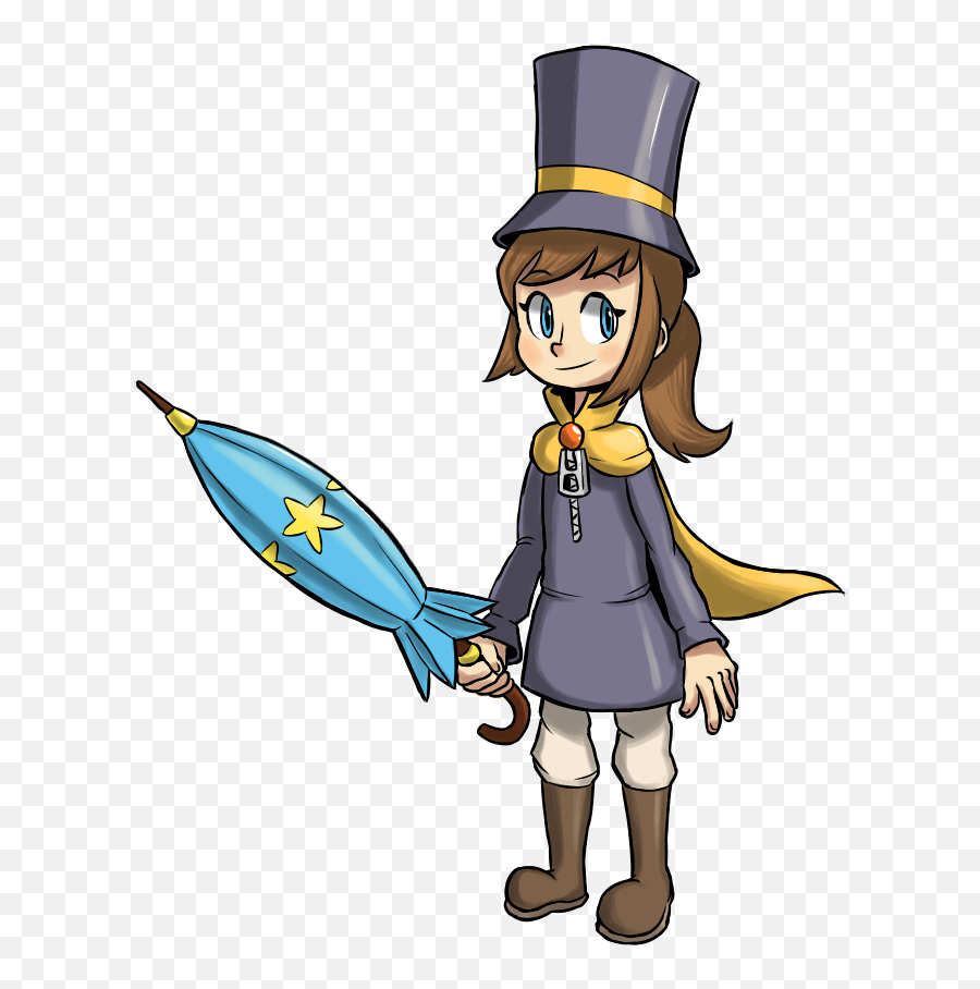 Hat Kid In Skullgirls Art Style - Hat In Time Art Style Png,Hat Kid Png