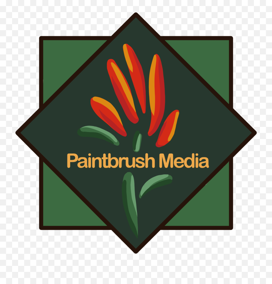 Paintbrush Media - Label Png,Paintbrush Logo