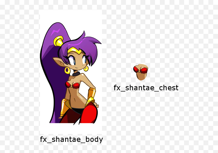 Shantae Portrait - Shantae Half Genie Hero Poses Png,Shantae Png