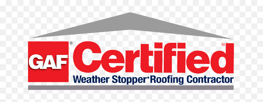 About Us - Gaf Certified Png,Roofing Logos