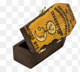 Ouija Board Mini Coffin - png