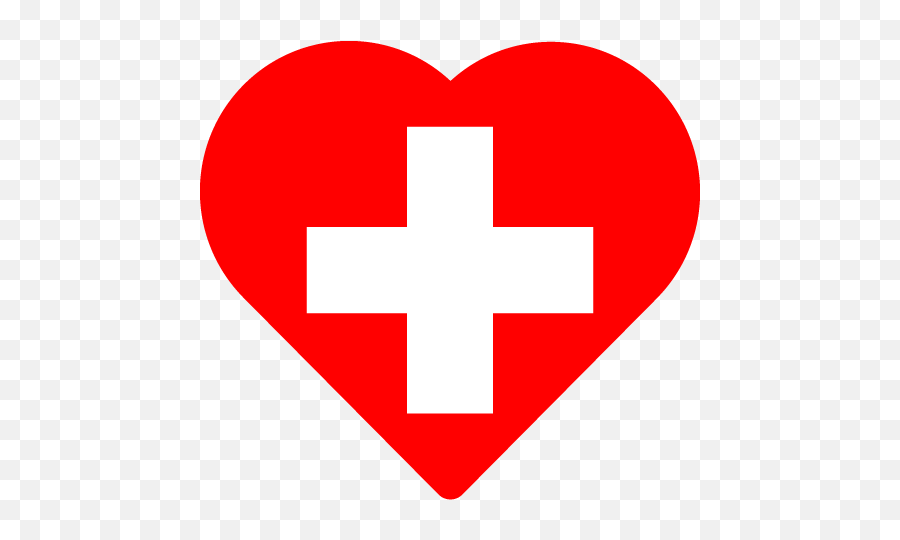Vector Country Flag Of Switzerland - Heart With Cross Clipart Black And White Png,Switzerland Flag Png