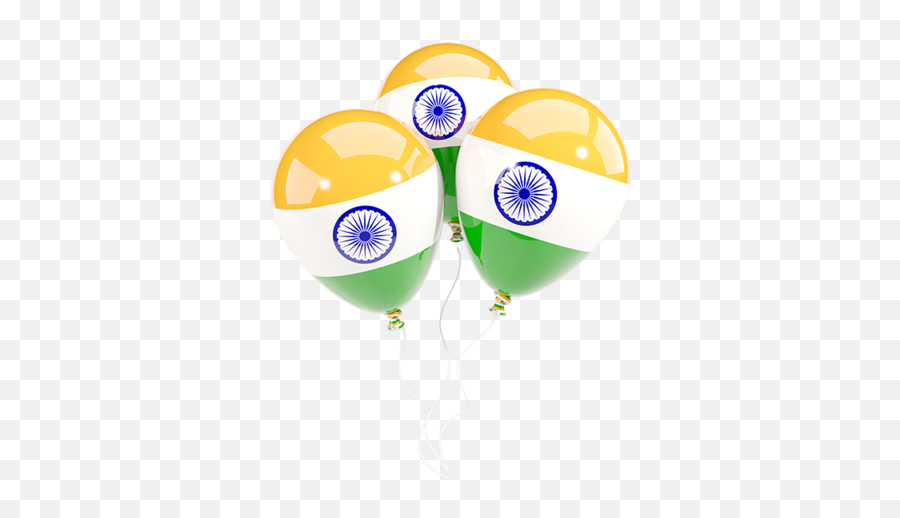 Balloon With Indian Flag - Indian Flag Balloon Png,Indian Png