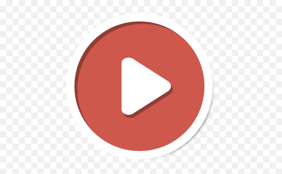 Youtube Play Icon Clipart - Circle Youtube Logo Png,Youtube Play Icon Png