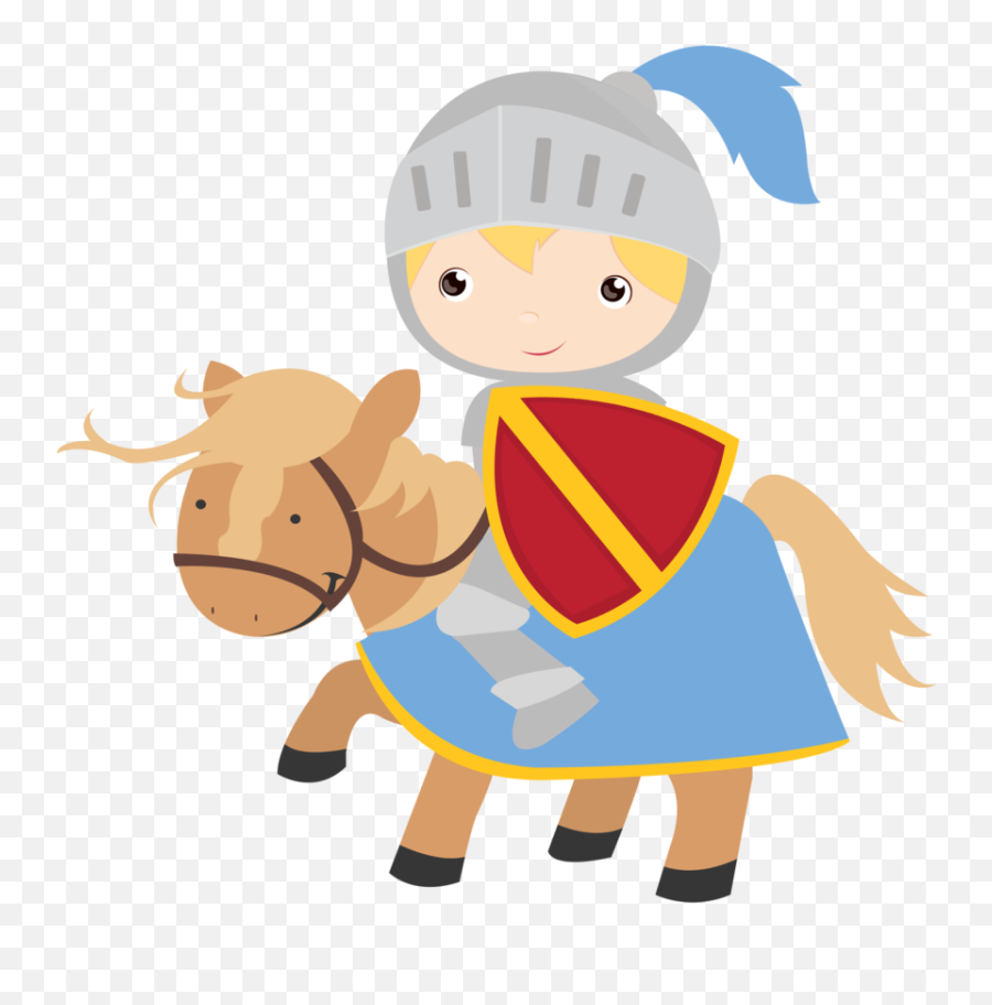 Knight Clipart Cute - Knights And Princess Clipart Png,Knight Clipart Png