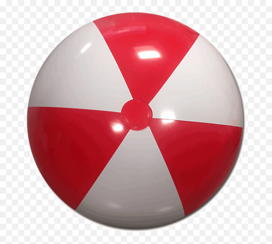36 Red White Beach Balls - Red Beach Ball Transparent Png,Beachball Png