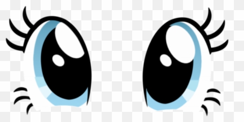 Kawaii Eyes Png Transparent Images - Cartoon